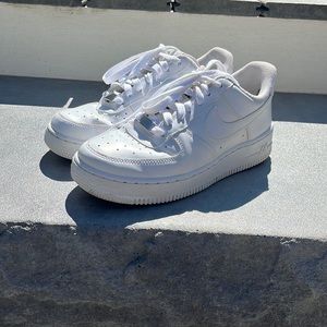 white air force ones